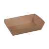 Kartonnen snackbakje A9 bruin 120 x 70 x 35 mm (100 stuks) 423552 - 1