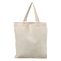 White label Katoenen tote bag naturel 300 x 340 mm (10 stuks) 270774 402883