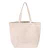 White label Katoenen tote bag naturel 380 x 480 mm (10 stuks) 270775 402882 - 1