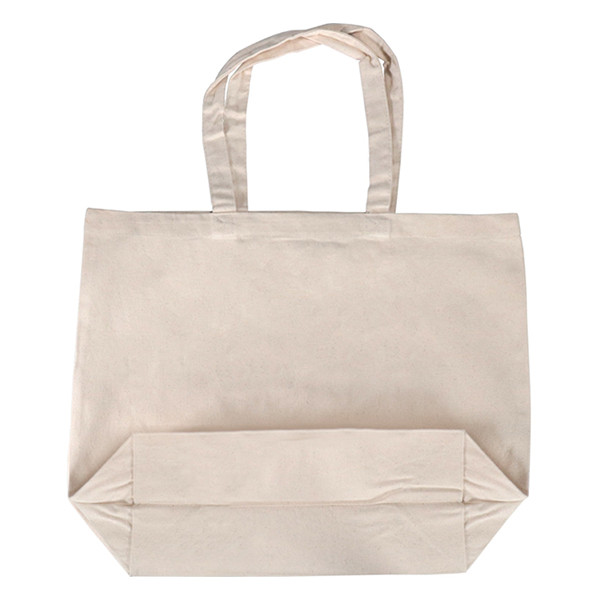 White label Katoenen tote bag naturel 380 x 480 mm (10 stuks) 270775 402882 - 2