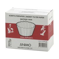 White label Koffiefilters 90/250 wit (1000 stuks) 8659 423076