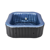 White label MspaTekapo opblaasbare bubbelmassage jacuzzi vierkant C-TE062 419999