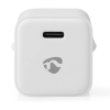 White label Nedis Apple USB-oplader 1 poort (USB-C, 30W, Power Delivery, wit) WCMPD30W100WT K120300288 - 2