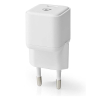 White label Nedis Apple USB-oplader 1 poort (USB-C, 30W, Power Delivery, wit) WCMPD30W100WT K120300288 - 4