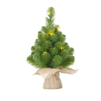 Norton kunstkerstboom 30 cm incl. 10 lampjes LBB00126