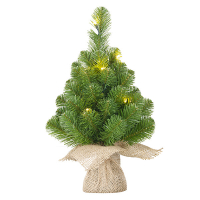 Norton kunstkerstboom 45 cm incl. 10 lampjes LBB00101