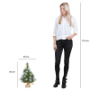 Norton kunstkerstboom besneeuwd 45 cm incl. 10 lampjes LBB00099 - 3