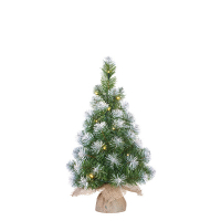 Norton kunstkerstboom besneeuwd 60 cm incl. 15 lampjes LBB00100