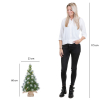 Norton kunstkerstboom besneeuwd 60 cm incl. 15 lampjes LBB00100 - 3