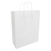 White label Papieren draagtas wit 320 x 410 x 120 mm (100 stuks) 270675 402709 - 1