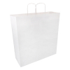 White label Papieren draagtas wit 450 x 480 x 170 mm (100 stuks) 270672 402708 - 1