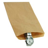 White label Papieren zakjes bruin onbedrukt 22 x 15 cm (1000 stuks) 260135 402920