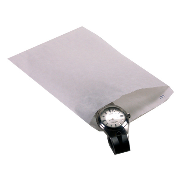 White label Papieren zakjes wit onbedrukt 16 x 10 cm (1000 stuks) 260021 402914 - 1