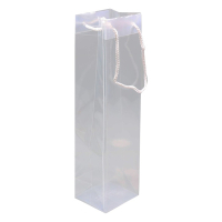 White label Plastic wijnflestas transparant (12 stuks) 271182 402885