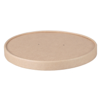 Poke bowl deksel kraft 150 mm (50 stuks)