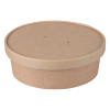 White label Poke bowl deksel kraft 150 mm (50 stuks) 605020 402937 - 3