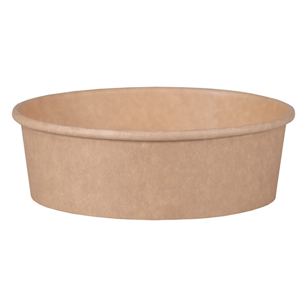 Poke bowl rond kraft 500 ml (50 stuks) 402935 - 1