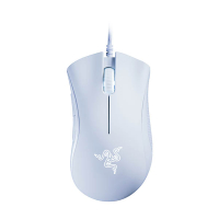 Razer DeathAdder Essential gaming muis met kabel wit 828886