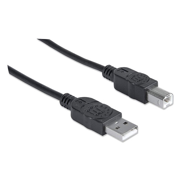 USB printerkabel zwart lengte 1,8 meter 053400 - 2