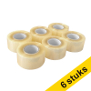 Verpakkingstape XL transparant 50 mm x 150 m (6 rollen)