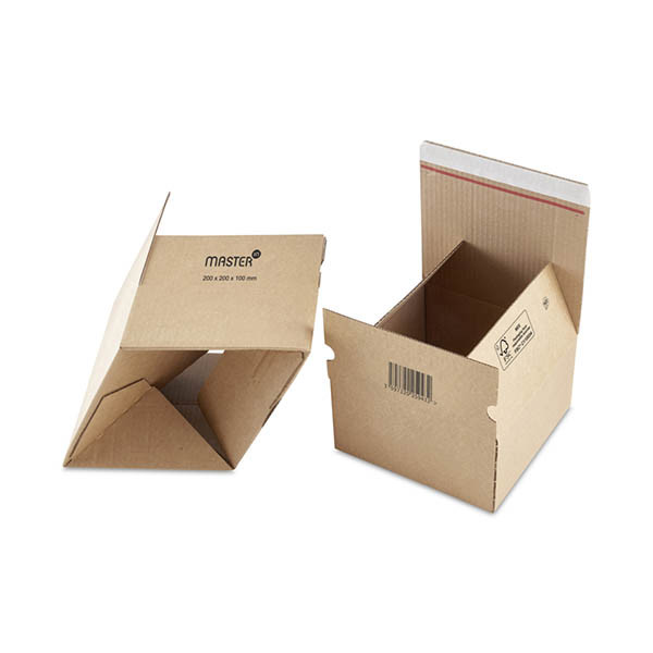 Verzenddoos autolock bruin enkelgolf 1.31 B-golf 390 x 290 x 180 mm (20 stuks) 209759 - 1