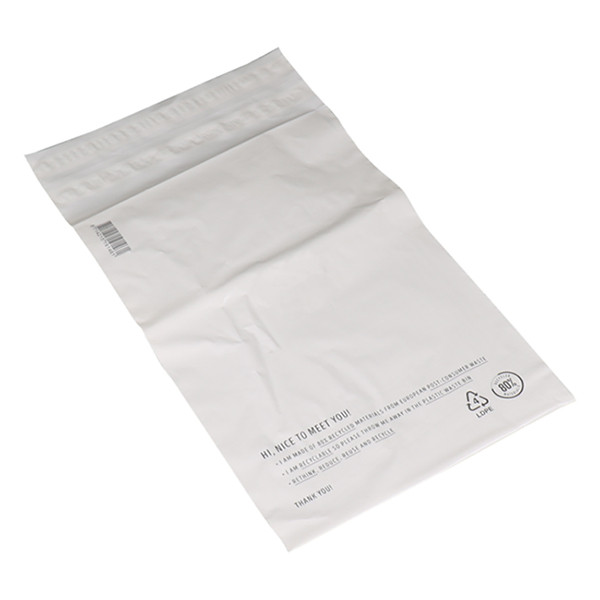 White label Verzendzak gerecycleerd plastic 250 x 350 mm (500 stuks) 923594 402740 - 1