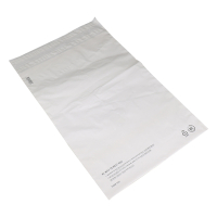 White label Verzendzak gerecycleerd plastic 400 x 560 mm (350 stuks) 923598 402742