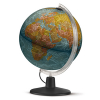 Wereldbol met verlichting Atmosphere Line geografisch 30 cm 400776 - 1