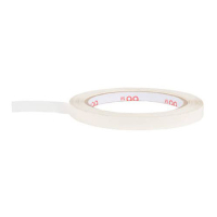 White label Zakkensluittape wit 9 mm x 66 m (16 rollen) 020.0065 423881