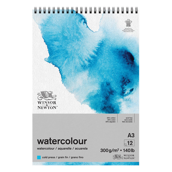 Winsor & Newton Classic aquarelverfpapier A3 300 g/m² (12 vellen) 6662580 410593 - 1