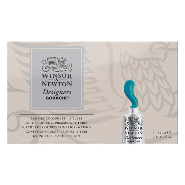 Winsor & Newton Designers Gouache tubes 14 ml (6 stuks) 410678 - 1
