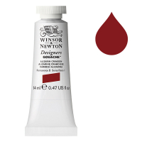 Winsor & Newton Designers gouache 004 alizarin crimson (14 ml) 0605004 410657