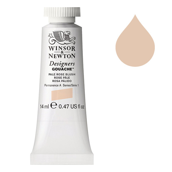 Winsor & Newton Designers gouache 257 pale rose (14 ml) 0605257 410675 - 1