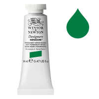 Winsor & Newton Designers gouache 484 permanent green middle (14 ml) 0605484 410629