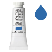 Winsor & Newton Designers gouache 523 primary blue (14 ml) 0605523 410662