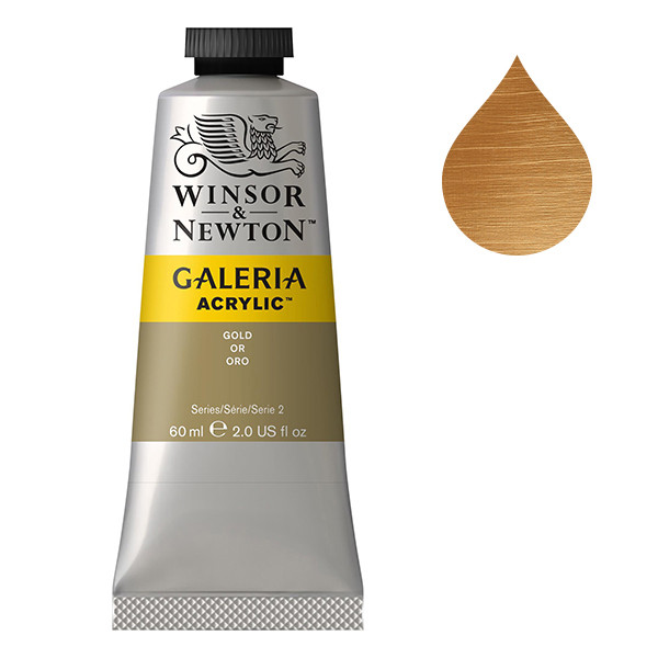 Winsor & Newton Galeria acrylverf 283 gold (60 ml) 2120283 410016 - 1