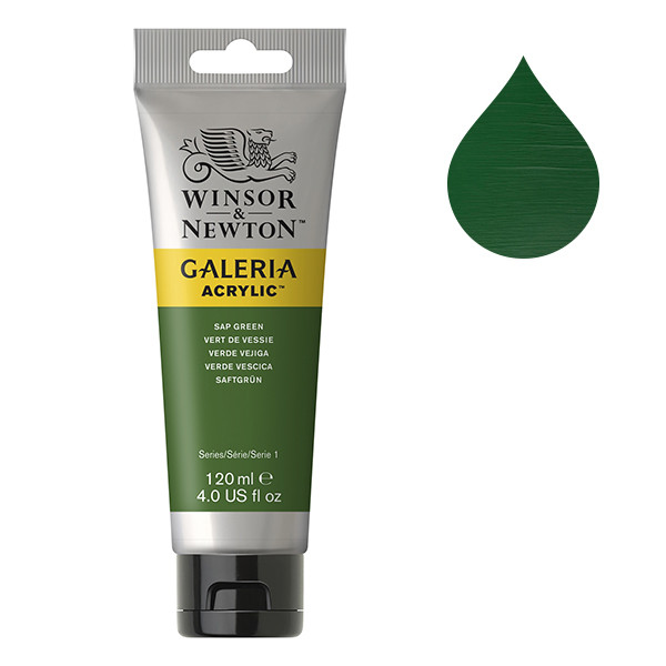 Winsor & Newton Galeria acrylverf 599 sap green (120 ml) 2131599 410170 - 1