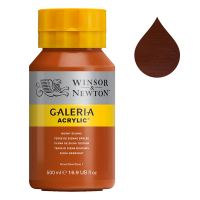 Winsor & Newton Galeria acrylverf 74 burnt sienna (500 ml) 410062
