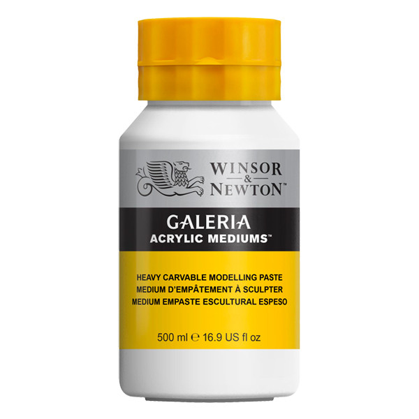 Winsor & Newton Galeria modelleerpasta zwart (500 ml) 3050814 410217 - 1