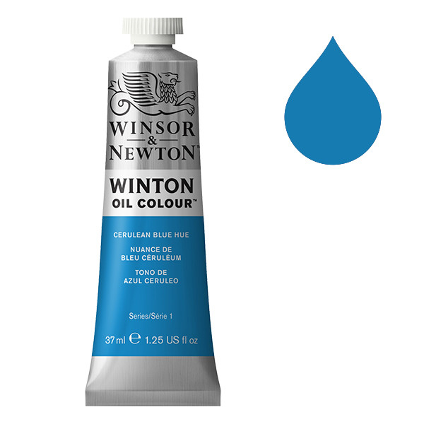 Winsor & Newton Winton olieverf 138 cerulean blue hue (37ml) 410258 - 1