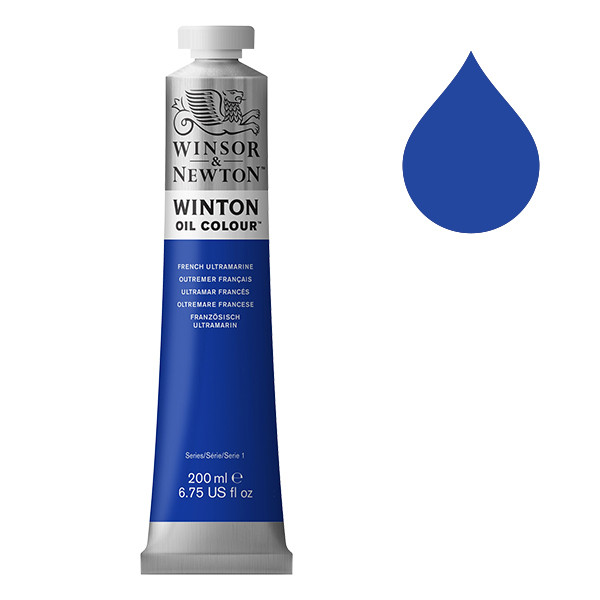 Winsor & Newton Winton olieverf 263 french ultramarine (200ml) 1437263 410322 - 1
