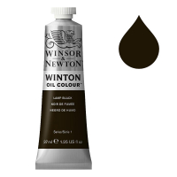 Winsor & Newton Winton olieverf 337 lamp black (37ml) 410270