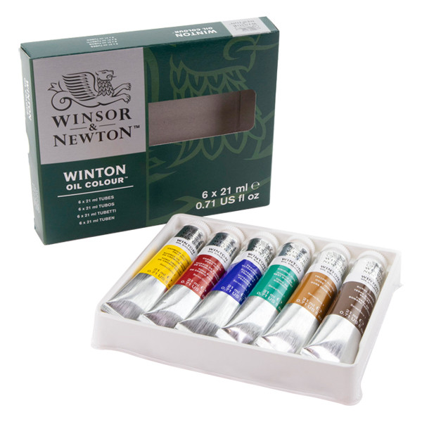 Winsor & Newton Winton olieverf tubes 21 ml (6 stuks) 1490617 410358 - 1