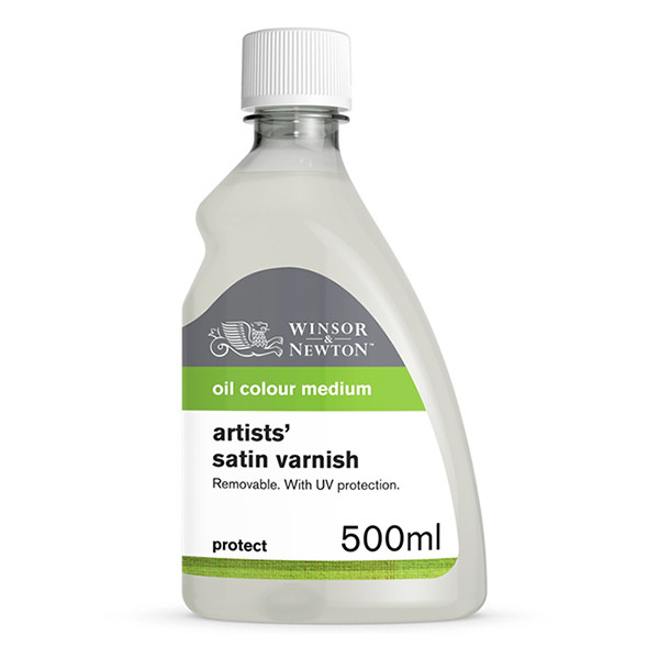 Winsor & Newton olieverf vernis satijnglans (500 ml) 3049737 410411 - 1