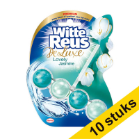Aanbieding: 10x Witte Reus toiletblok DeLuxe Lovely Jasmine (50 gram)