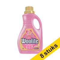 Aanbieding: 8x Woolite Wol & Zijde vloeibaar wasmiddel 1,5 liter (25 wasbeurten)