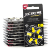 XX-TREME Longlife Extra 10 / PR70 / geel gehoorapparaatbatterij 120 stuks (123accu huismerk) A1200022 - 1