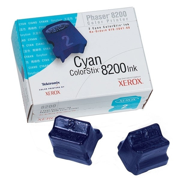 Xerox 016204100 colorstix 2 x cyaan (origineel) 016204100 046664 - 1