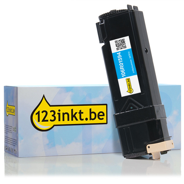 Xerox 106R01594 toner cyaan hoge capaciteit (123inkt huismerk) 106R01594C 047631 - 1