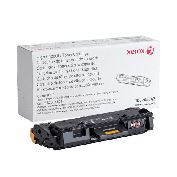 Xerox 106R04347 toner zwart hoge capaciteit (origineel) 106R04347 048412 - 1